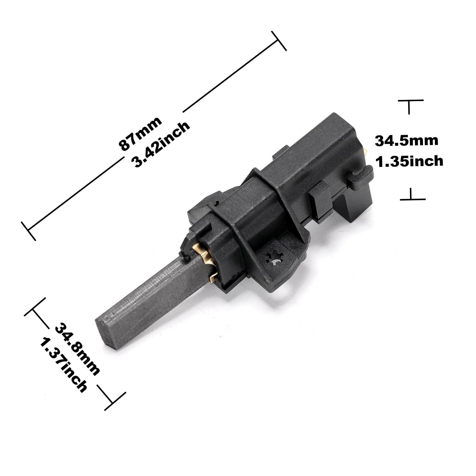 Europart 151614 92126721 Coppia SPAZZOLE Carbonio