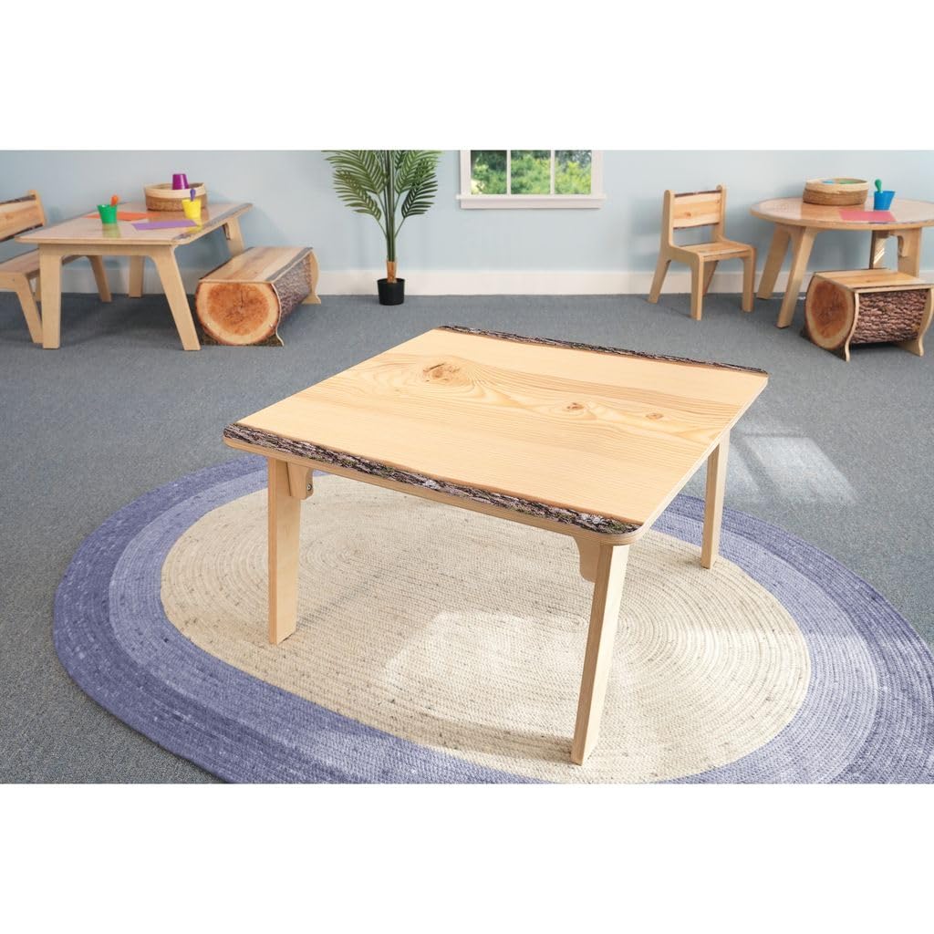 Whitney Brothers WB0888: Nature View Live Edge Square Table 20H