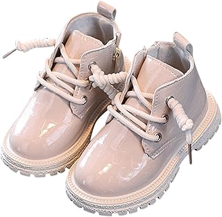 Sapatos para meninas de 10 a 12 anos moda todas as estações botas infantis para meninos e meninas botas de cano curto com solas grossas não