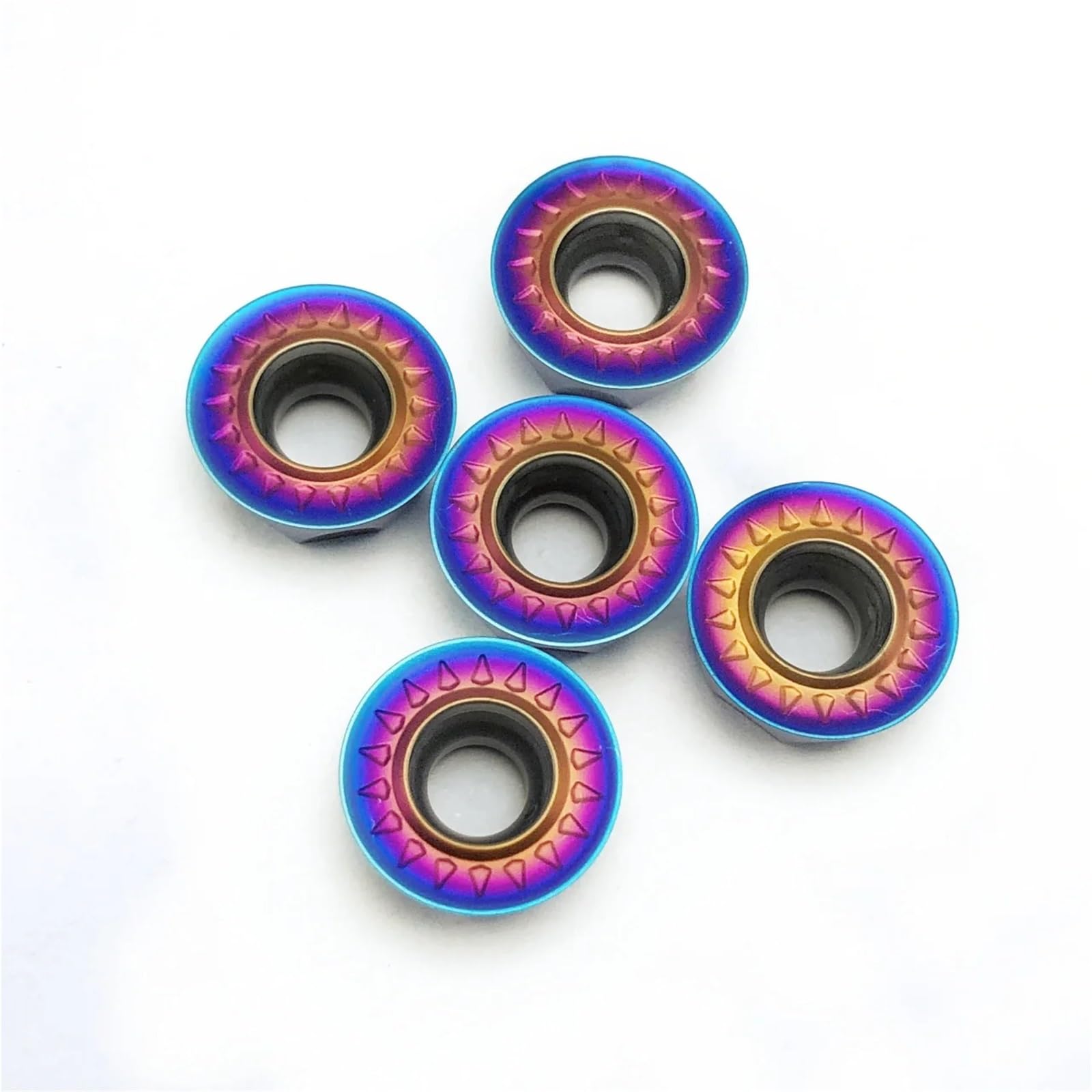 10pcs RPMT1204MOE KT7030 Inserto In Carburo Tornio RPMT 1204 Utensili CNC Fresatura Cutter Finitura tornitura strumenti per tornio