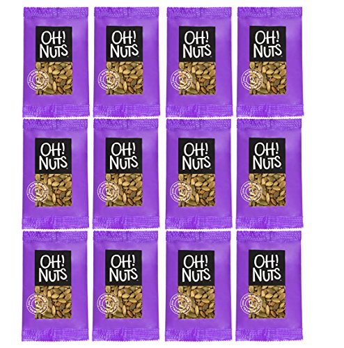 Oh! Nuts Healthy Pumpkin Seeds Roasted Salted | Pepitas Individual Servings Snack |