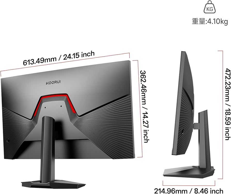 [美品] KOORUI 27インチ WQHD 144Hz 1ms IPSパネル 楽天市場】KOORUI G2721E 27型 IPSパネル WQHDゲーミングモニター