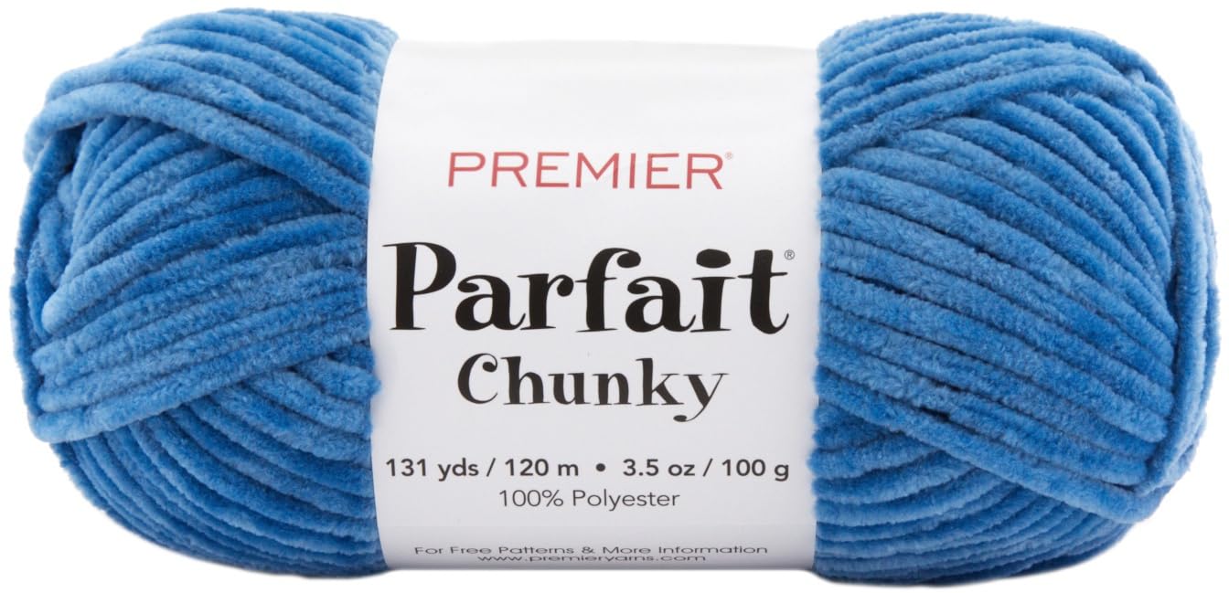 Premier Yarns Blue Premier Parfait Chunky Yarn - Cornflower