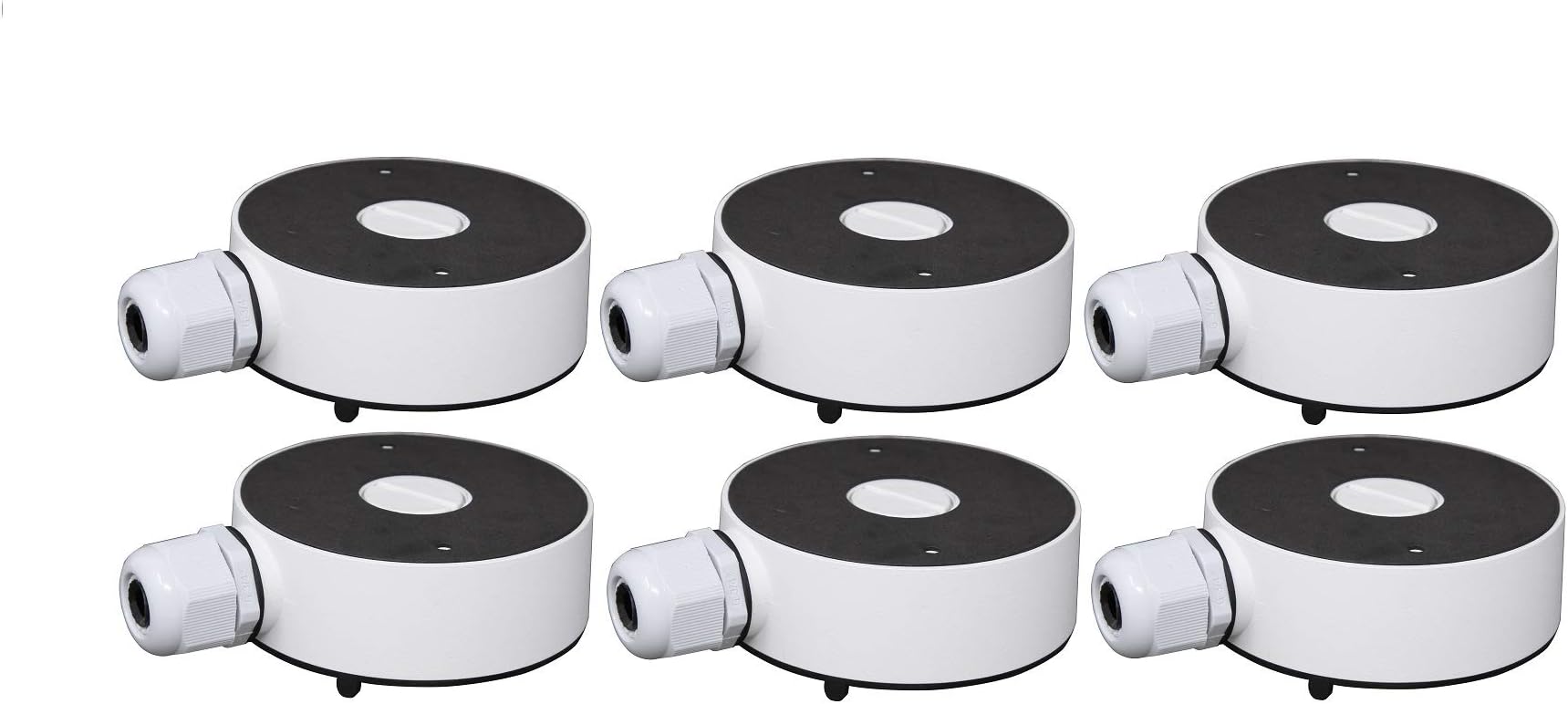 DS-1280ZJ-DM18 CB110 Conduit Base for Hikvision IP Camera DS-2CD21x2, DS-2CD2132, DS-2CD2142 (6 Pack)