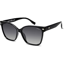 SOJOS Trendy Square Oversized Polarized Sunglasses for Women Retro Womens Shade SJ2682