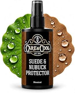 Care & Cool Suede & Nubuck Protector, Lotus Effect Water & Stain Repellent
