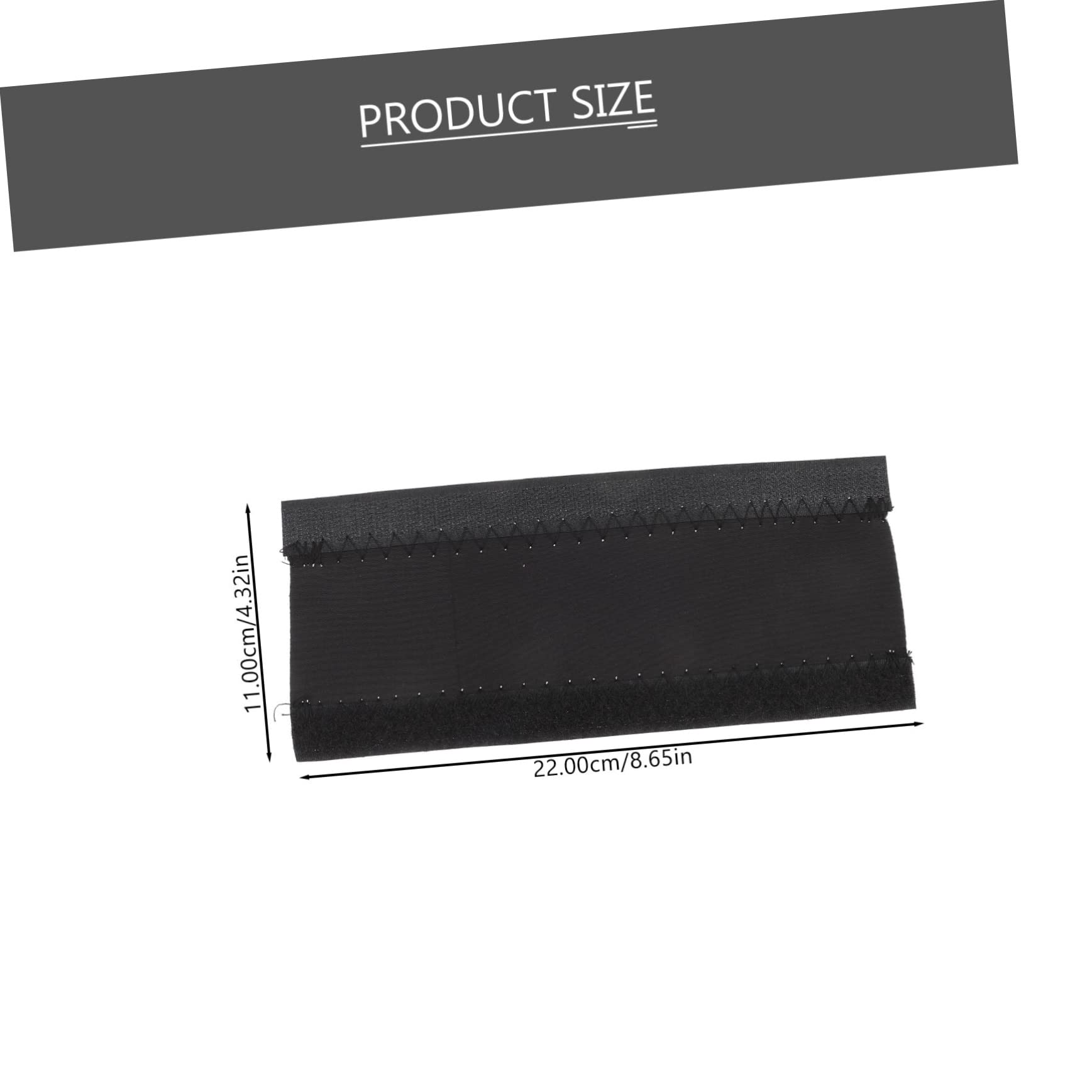 ifundom 6pcs Chain Protector Bikes Chains Cycling Bike Chain D Bicycle Accessories Bike Accessories Cover Tape Frame Bicycle Chain U Nylon Cloth Black