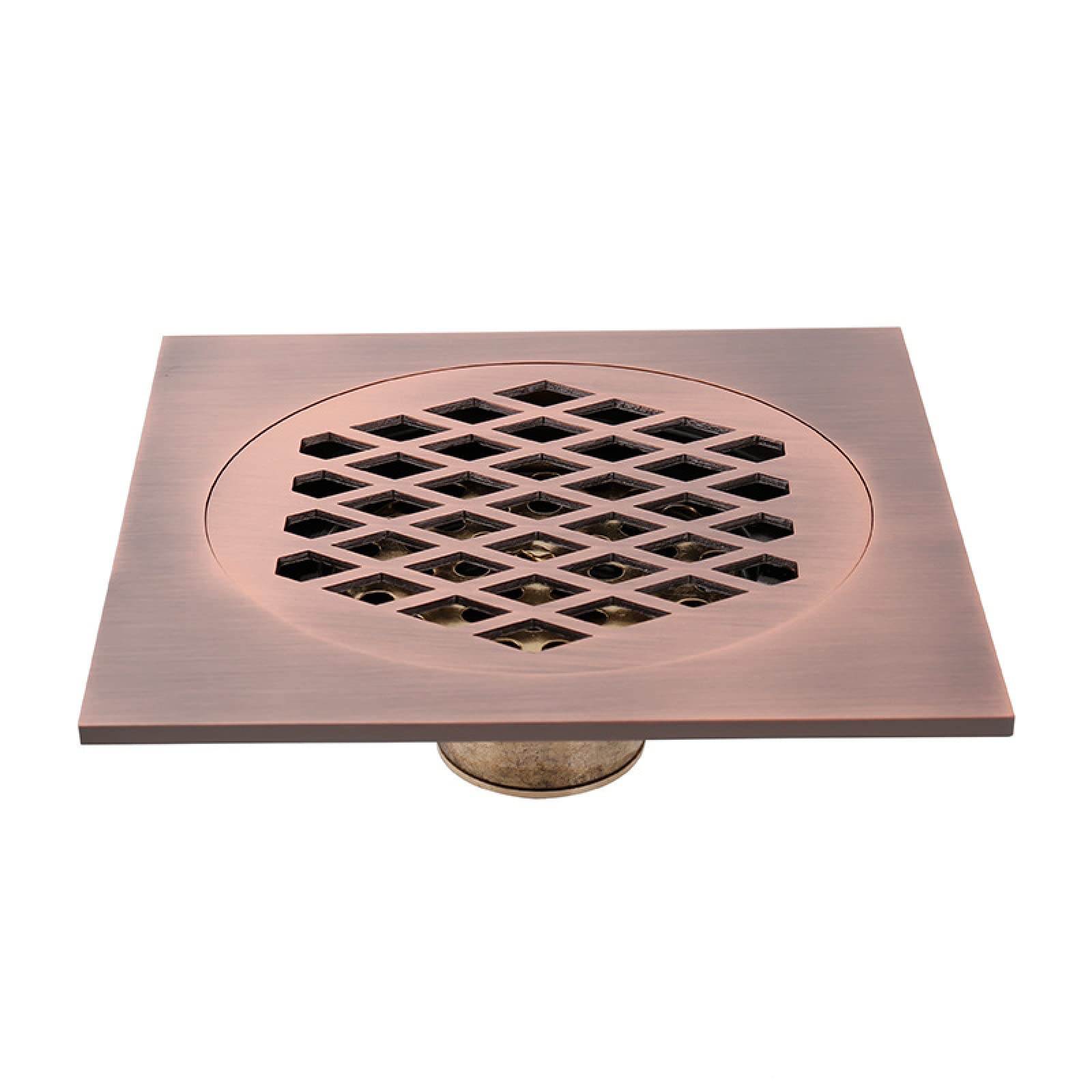 Cuadrado De Desagüe De Piso Todo El Desagüe De Piso De Cobre 15x15 Desagüe del Piso del Baño Lingge Desagüe del Piso De La Cocina Todo El Desagüe del Piso De Cobre Drenaje De Piso De Alto Estándar G