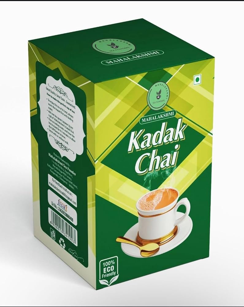MAHALAKSHMI Kadak Chai Premium Assam Black Tea 250gm : Amazon.in