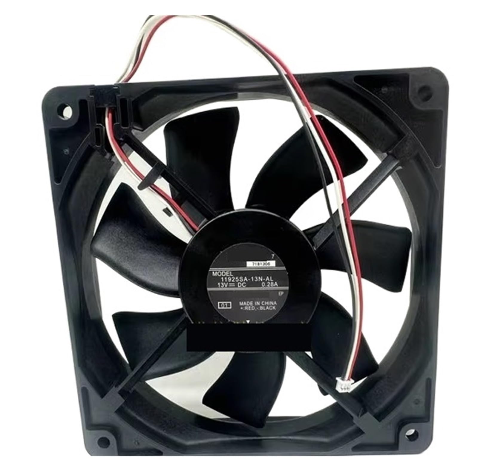 LZIKKGKI Fan 11925SA-13N-AL DC13V 12025 12CM 3 pin cooling fan