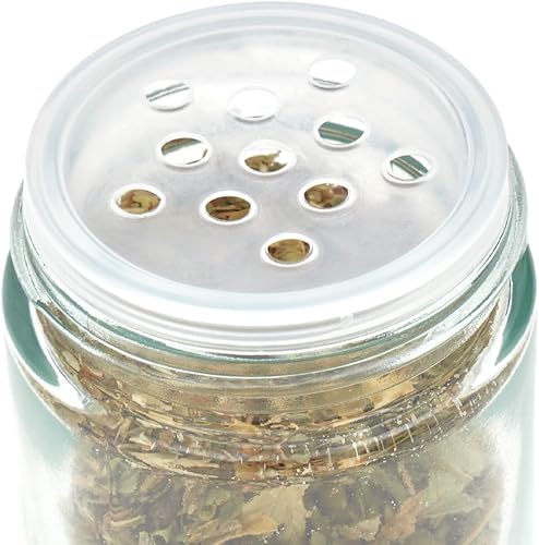 Miniatura 4 de Home Basics Estante giratorio para especias de 16 tarros, estante de carrusel con acabado plateado cepillado, organizador giratorio contemporáneo