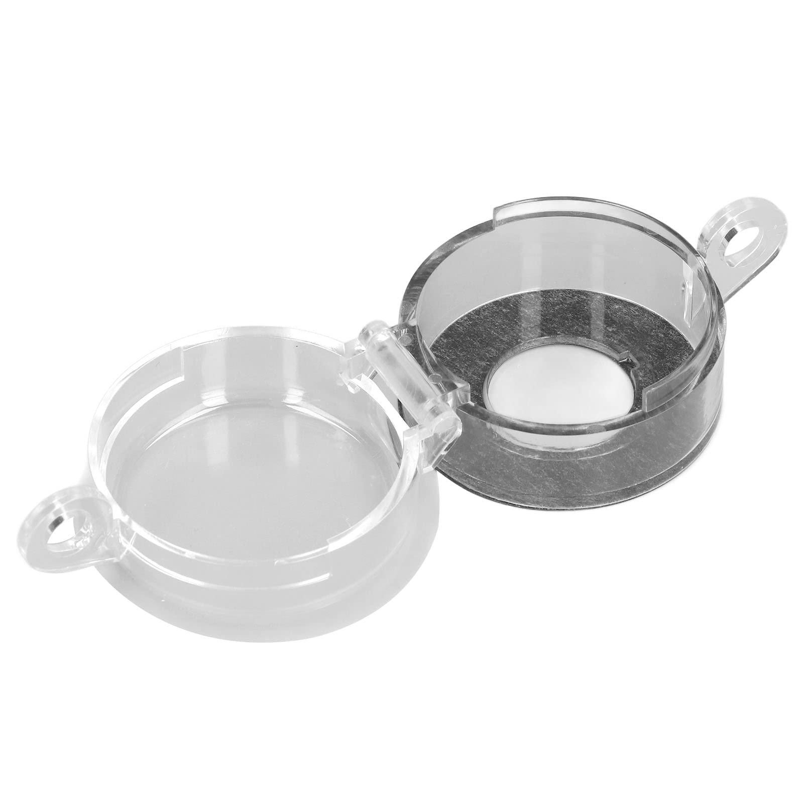 TOOLSGO 22mm Emergency Stop Button Cover Transparent Safety Lockout Cover Electrical Switch Guard Protector for Industrial Machinery