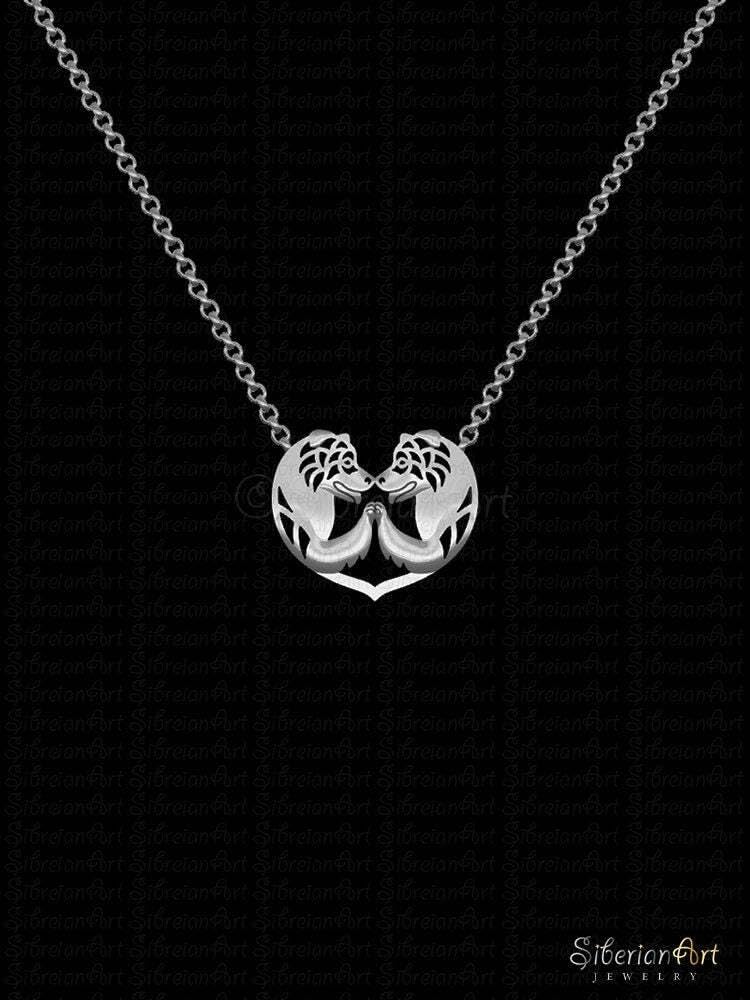 925 Sterling Silver Border Collie Pendant Necklace Gift For Dog Lovers Dog Necklace Pet Jewelry Dog Memorial Dog Keepsake Rare Pet Personalized Animal Jewelry Birthday Custom Jewelry