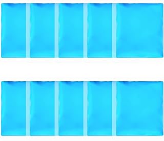 Reusable Ice Packs for Injuries, 10 Pack Round Ice Packs for Face, Gel Ice Pads Small Hot Cold Compress Ice Bag for Eyes After Surgery, Face, Wisdom Teeth, Breast Surgery 3.15x 3.55 Inch