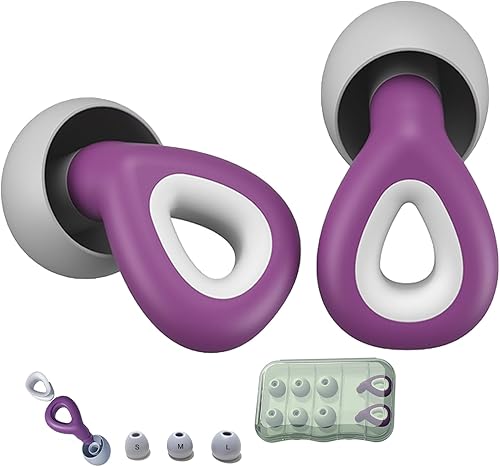 Vetikin - Tapones para los oídos para dormir, con cancelación de ruido, tapones para los oídos para conciertos y natación, tapones para los oídos