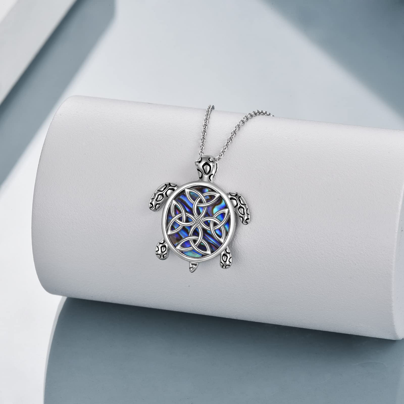 YFN Collana Oceano in Argento Sterling Animale di Mare Ciondolo Estate Gioielli Regali per Donna Uomo