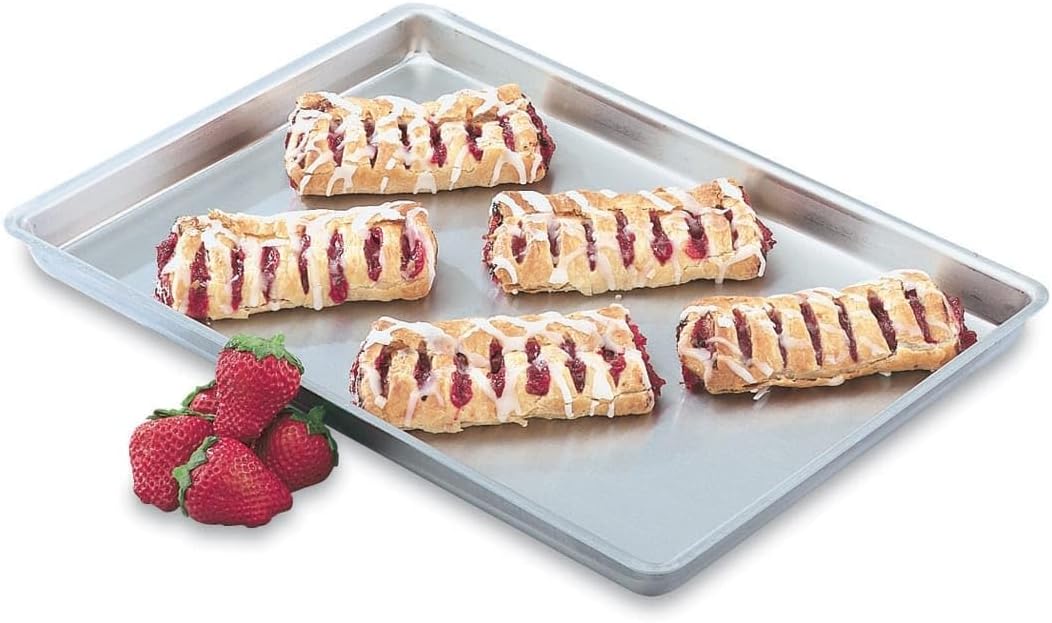 Vollrath 68100 Wear Ever Aluminum 15.5 x 10.5 x 1" Sheet Pan