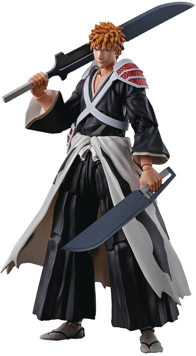 TAMASHII NATIONS - Bleach: Thousand-Year Blood War - Ichigo Kurosaki -Dual Zangetsu-, Bandai Spirits S.H.Figuarts Action Figure
