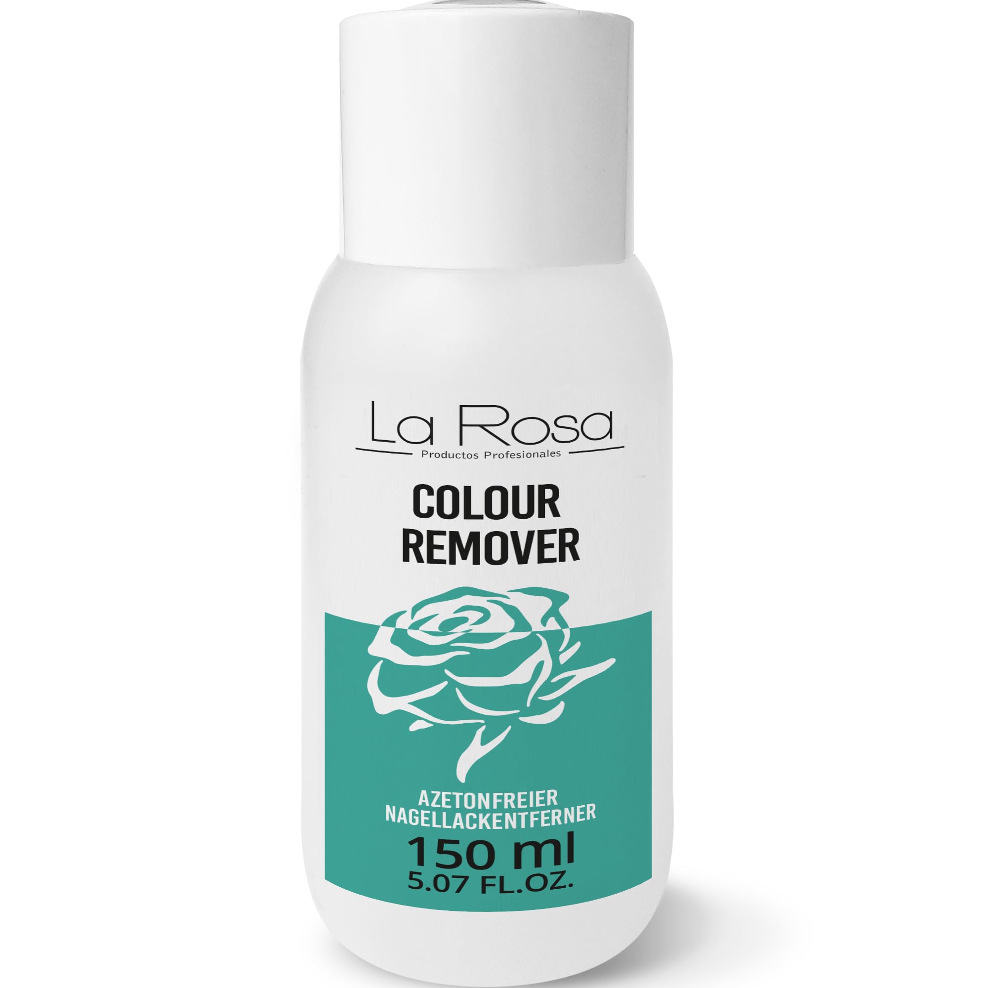 LaRosa Acetone-Free Nail Polish Remover 150ml – Gentle & Effective Nail Polish Remover – COLOUR REMOVER LIQUID – Protects Nails & Cuticles