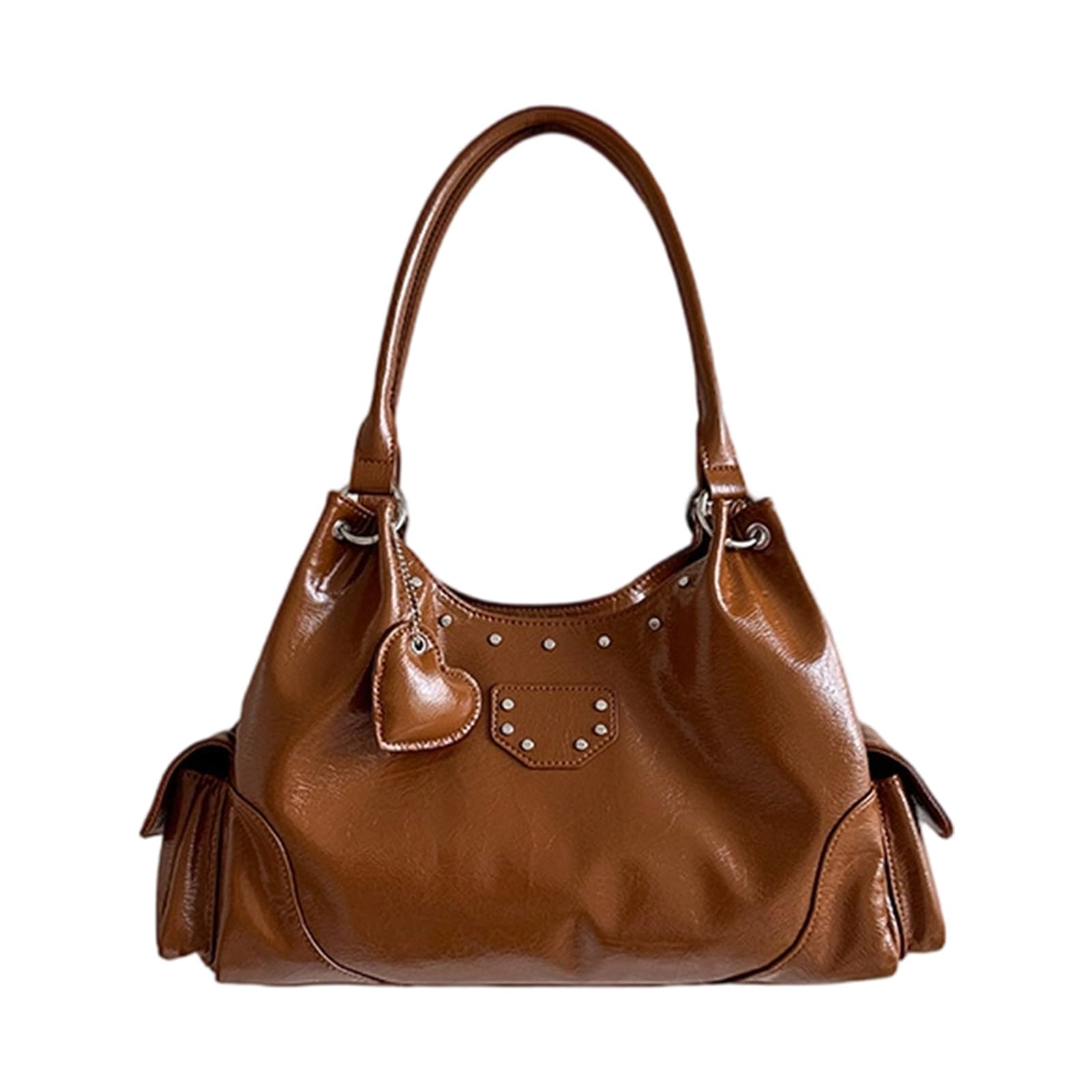 Bolso moderno con textura para axilas, amplia capacidad