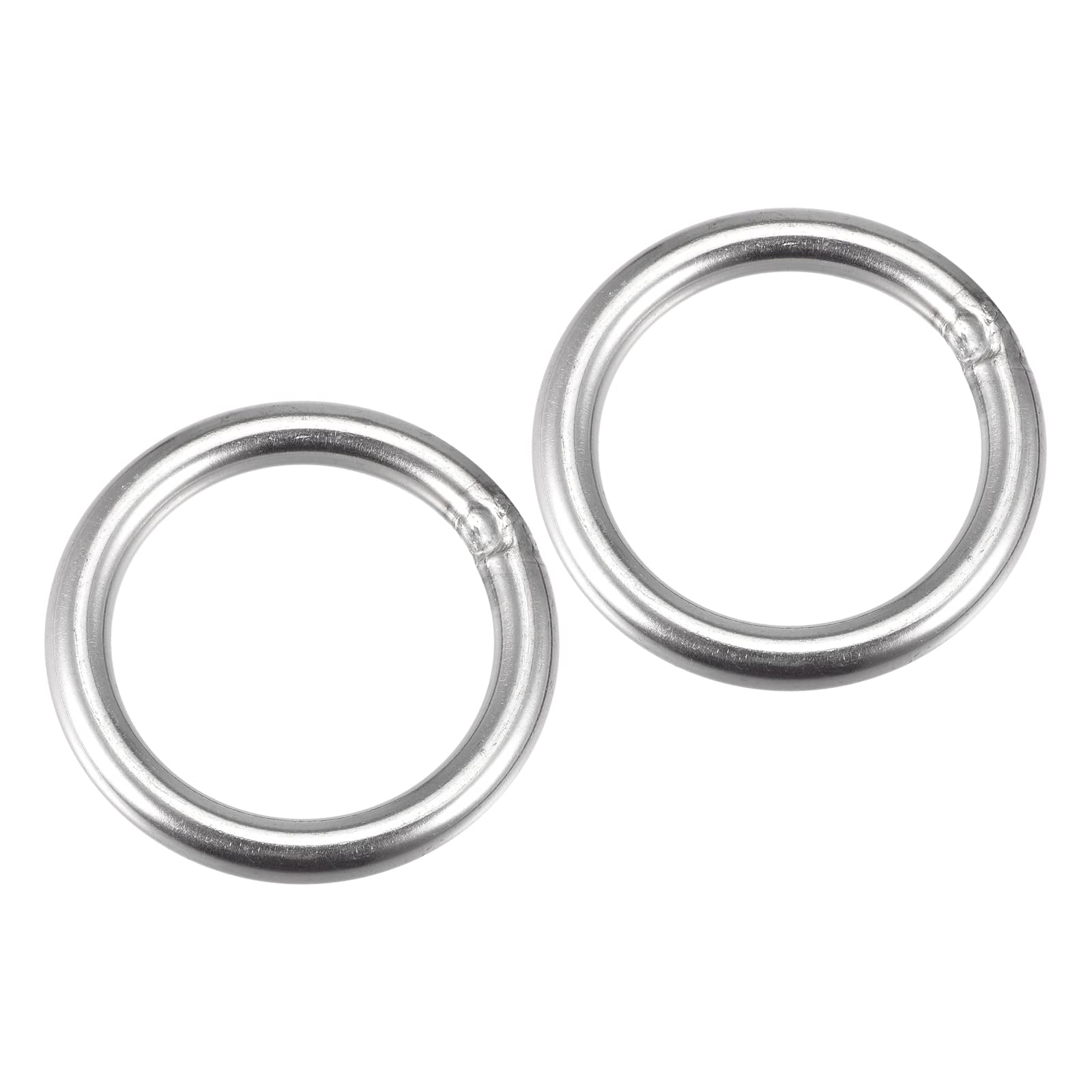 METALLIXITY Anneaux En Acier Inoxydable 304 (60mm OD 5mm