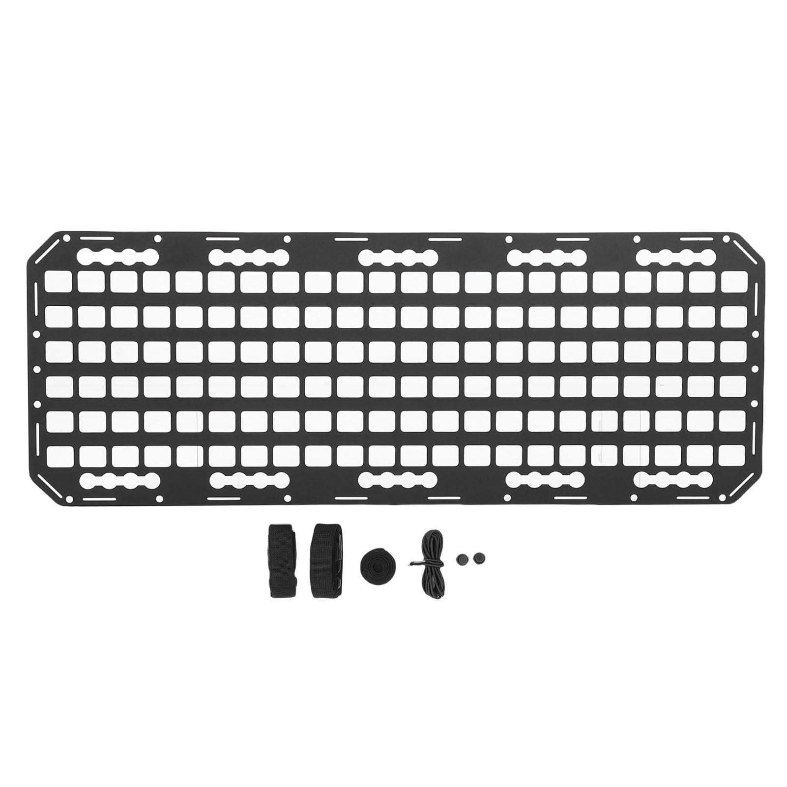 Annadue Sztywny Organizer do Bagazu, 34,76x13 Cali Aluminiowy, Taktyczny