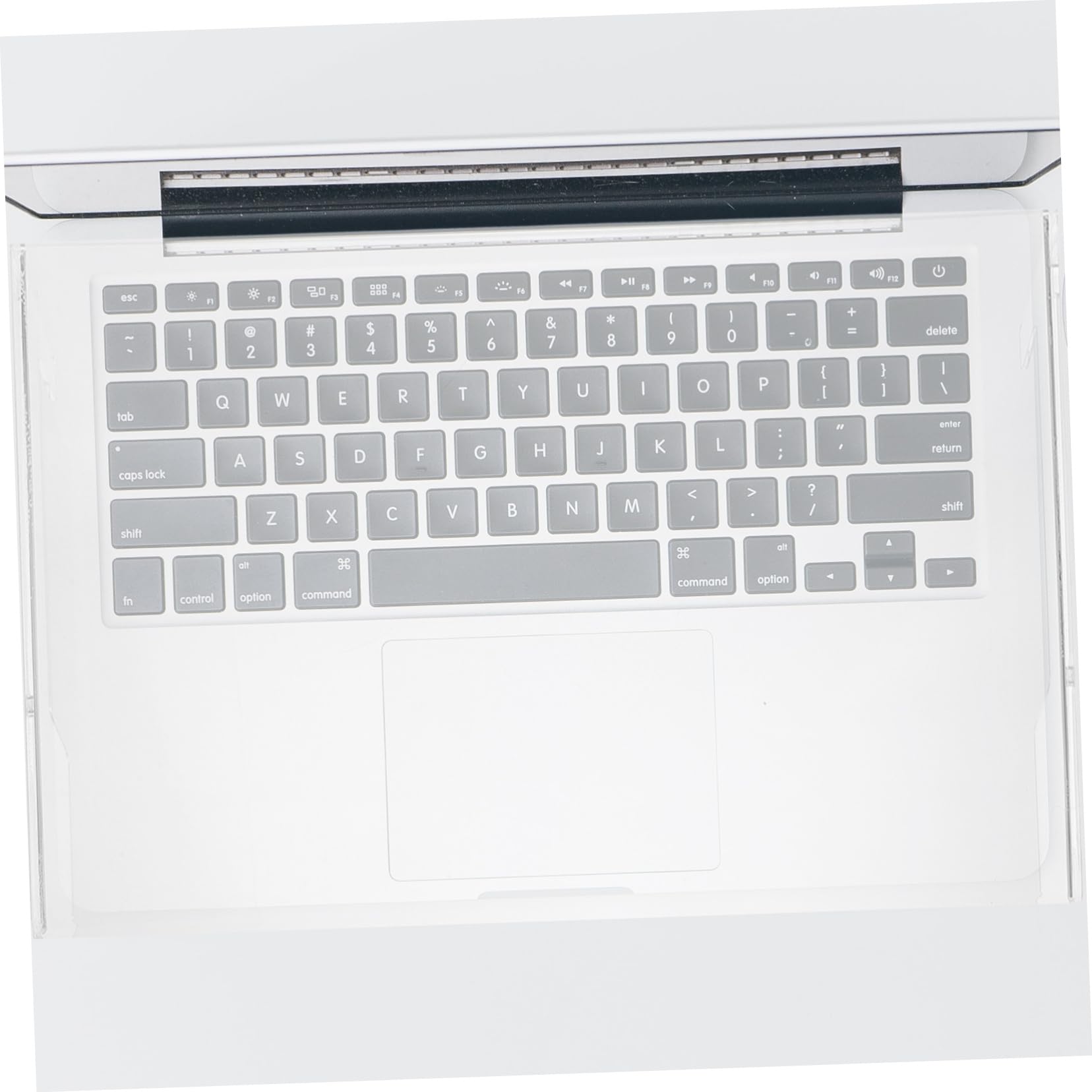 Copertura Tastiera Portatile in Acrilico Trasparente per Laptop 17,3 Pollici, Ultra Sottile, Facile da Pulire, Protezione Antipolvere per Ufficio