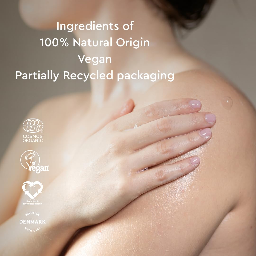 Urtekram Nordic Berry Body Wash, Creamy Shower Gel with Almond Oil & Cloudberry, Nourishing & Moisturizing for Soft Skin - Image 3
