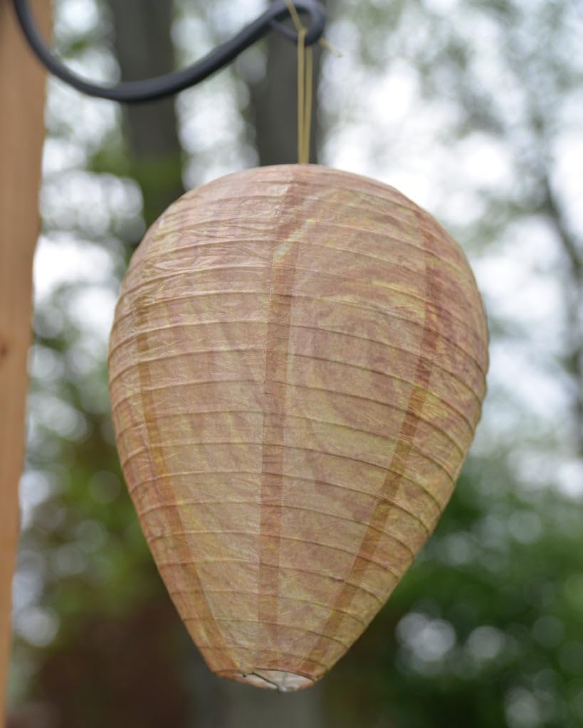 Best Bee Brothers Wasp Nest Decoy, Collapsible Fake Wasp Nest (4 Pack)