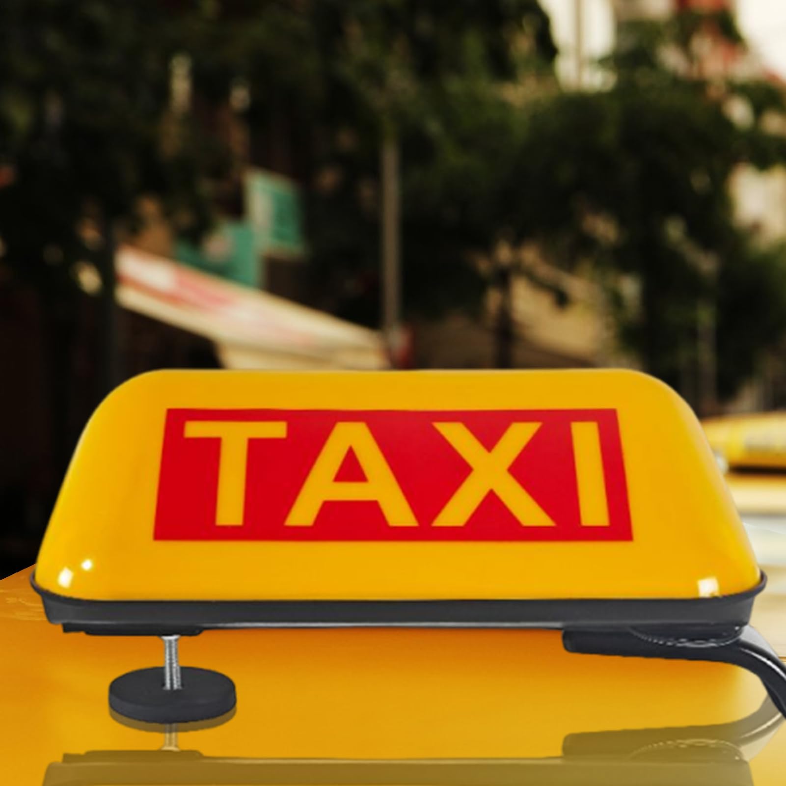 Lampa Taxi Jasna Lampa LED Z Wyświetlaczem Znaku