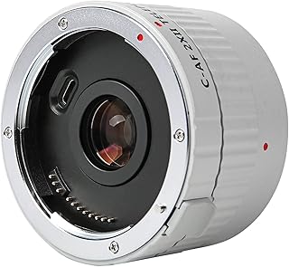 Morelian C-AF 2XII AF Auto Focus Teleconverter Lens Extender Magnification Replacement for CANON EF Mount Lens 7D 6D 7DII 80D 5D2 5D3 5DS 1DMark I/II/III/IV 1DS Mark I/II/III 1DX DSLR Camera