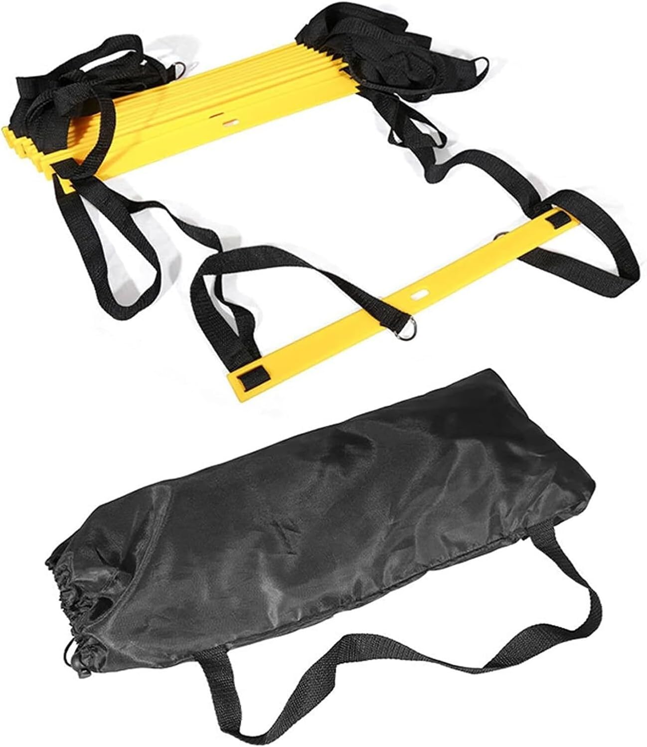 Agility Ladder, Speed Ladder, Adjustable Speed Training Ladder,Flexibility Football Sports Speed Ladder, for Rugby, Boxing, Lacrosse