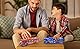 Cemirk Spielzeugbus für Jungen und Mädchen ab 1 Jahr - mit Licht und Geräuschen, realistischen Reifen, simulierten Funktionstüren, reibungsbetriebener Bewegung, rot
