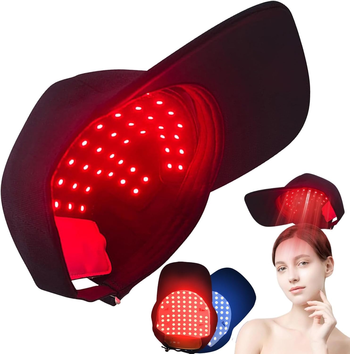 Clefairy Red Light Therapy Device, Hair Loss Treatment, Hair Growth Cap for Men and Women, Red Light Therapy Cap for Hair-image-28