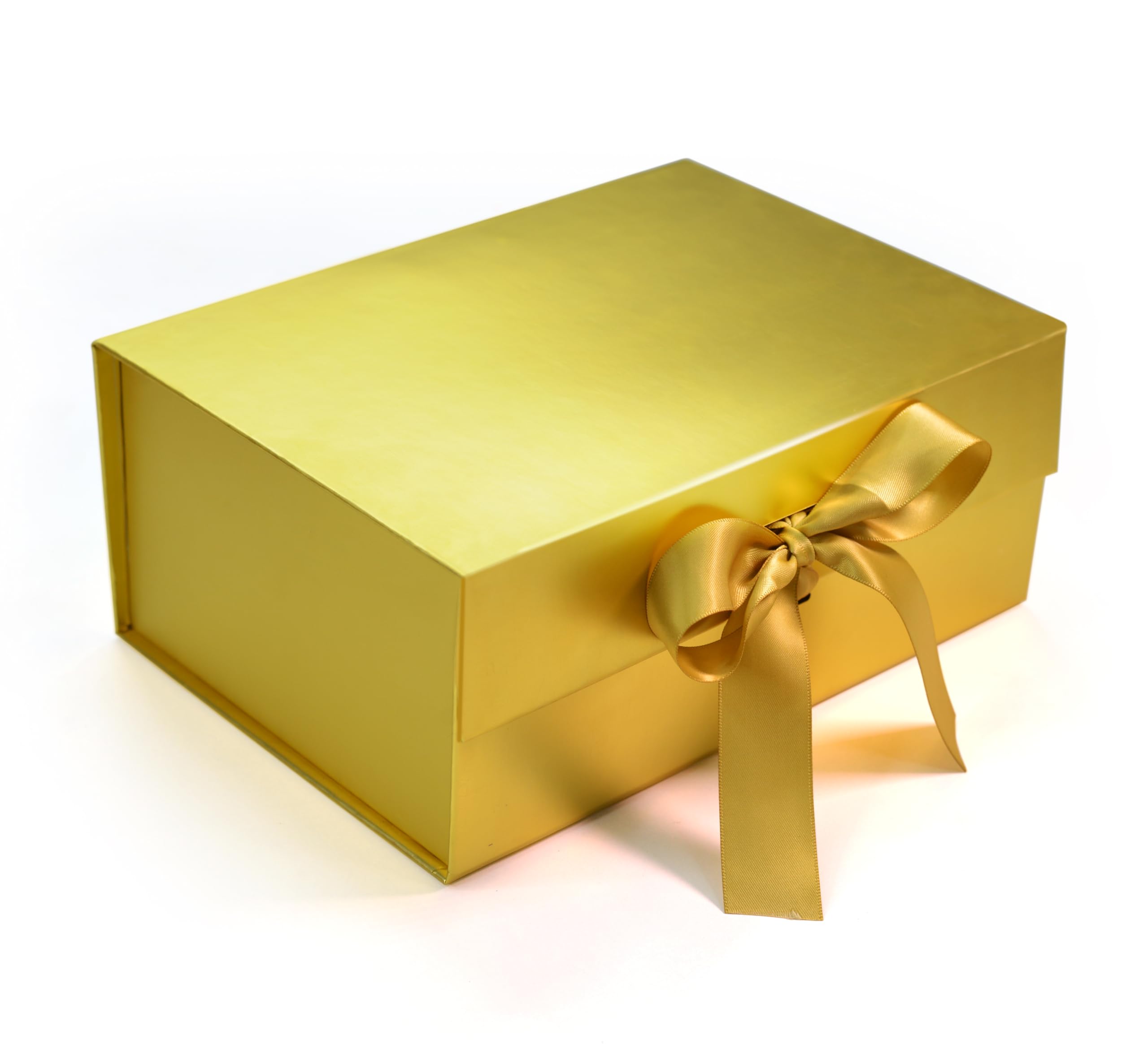 See full amazon price history chart for RBS® - Gold Gift Box with Ribbon (23 x 16 x 10cm) Empty Gift Box (1 Pack) Hamper Box Holds upto 5 kg Gift Box for Presents Reuse Gift Packing Box Decorative Hamper Box (Topaz Gold) RBS® - Gold Gift Box with Ribbon (23 x 16 x 10cm) Empty Gift Box (1 Pack) Hamper Box Holds upto 5 kg Gift Box for Presents Reuse Gift Packing Box Decorative Hamper Box (Topaz Gold) (B0D7M6V9K1) Amazon Price History, Amazon Price Tracker