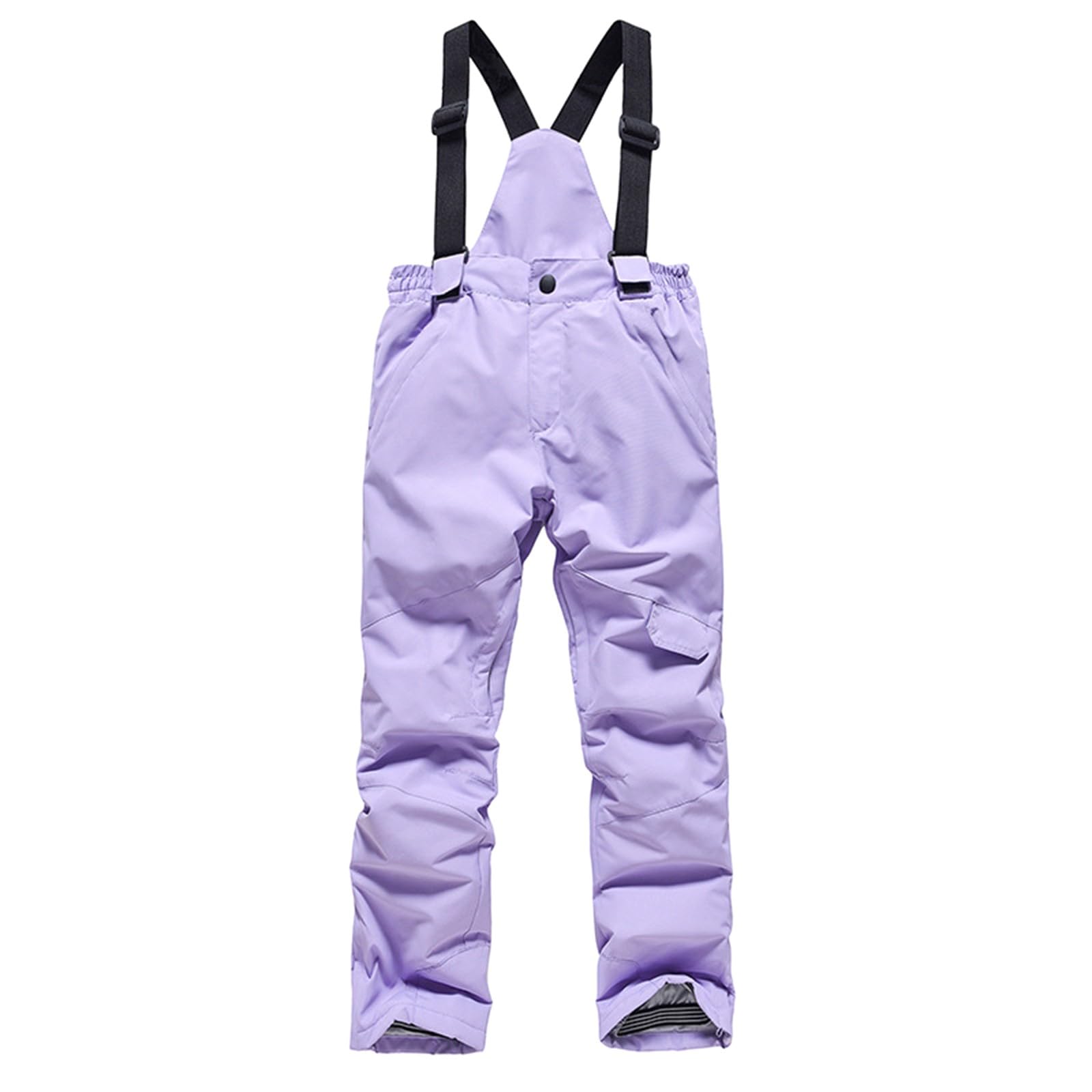 Skihose Kinder Wasserdicht Mit Träger Skihose Jungen Mädchen Gefüttert Verstellbar Trägern Schneehose Elastischer Bund Hosenträger Snowboardhose Latzhose Jungs Baggy Warm Ski Hosen