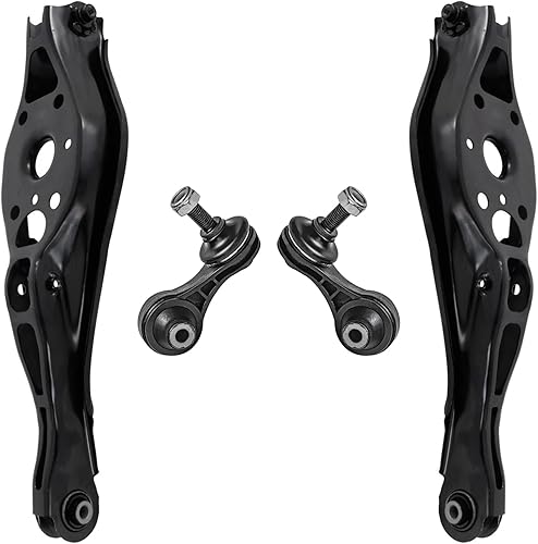 Miniatura 524 de Detroit Axle - Brazos de control delanteros inferiores con rótula + barras estabilizadoras de repuesto para Chrysler Dodge Intrepid 300M Concorde