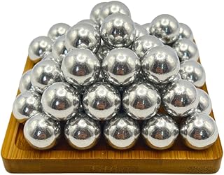 50 Counts 0.61 Cal Kinetic Projectiles Can Be Used for Target Practice and Home Defense, .61 Caliber Aluminum Self Defense Balls Compatible with Byrna CL