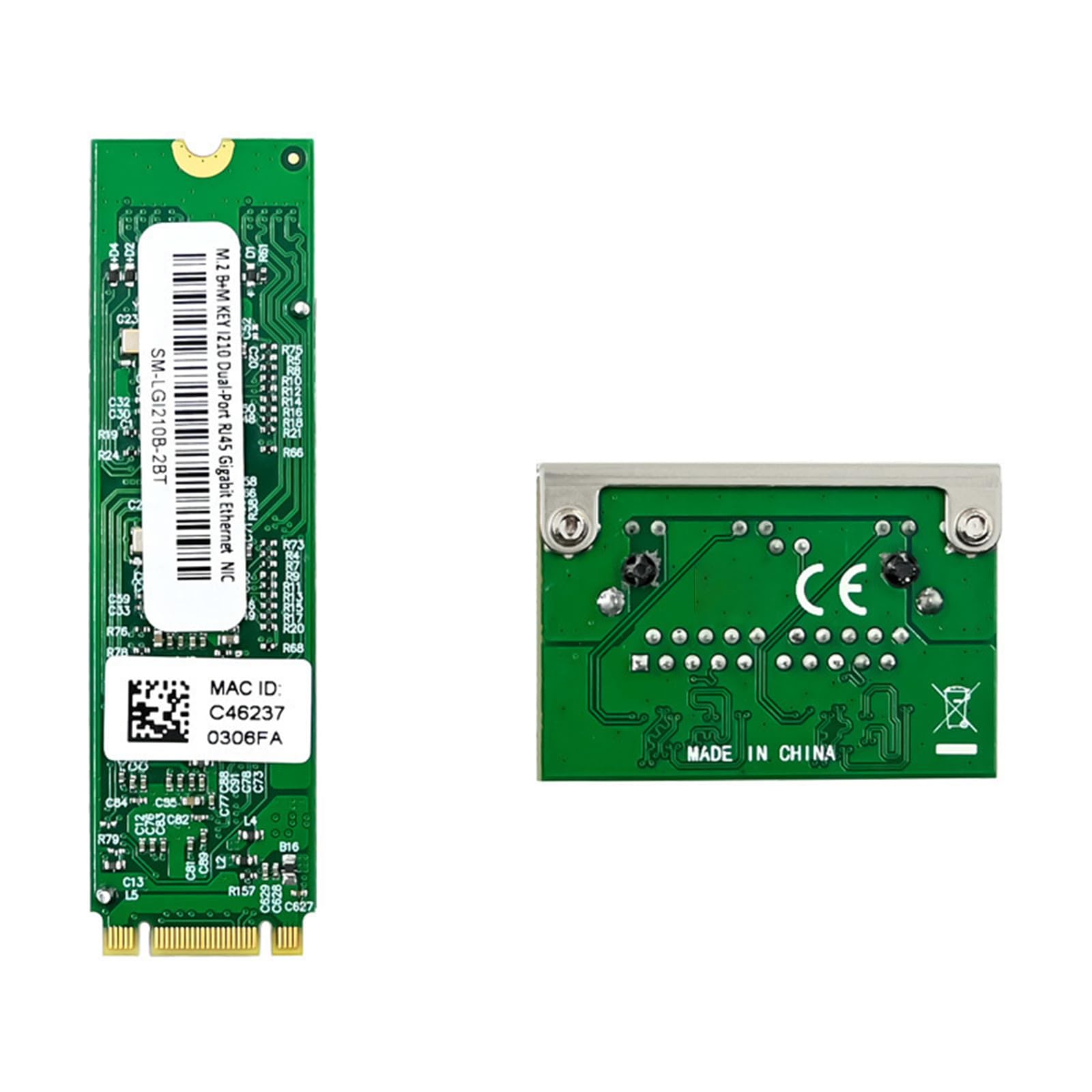 Prestazioni Due Adattatori Gigabit Ethernet B+M Interfacce per Server Workstation B+M Nics