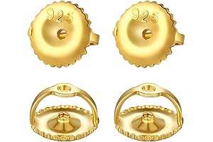14k Gold Earring Screw Backs Replacements: Securing Your Earrings Effortlessly