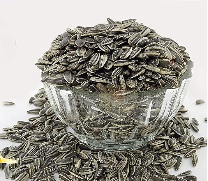 CybeXis Dry Bird Food Small Size Sunflower Seeds for Bird-[4Kg]