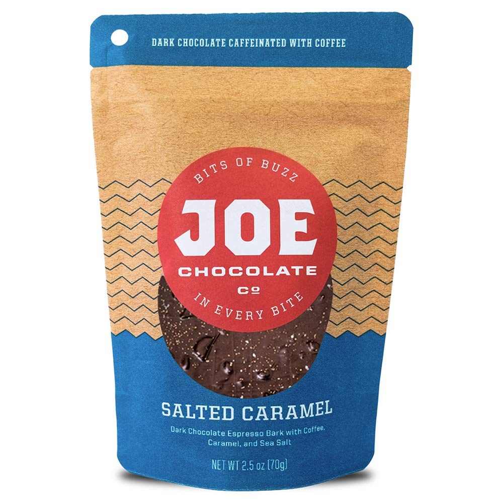 Joe Chocolate Co. Salted Caramel Dark Chocolate Espresso Bark