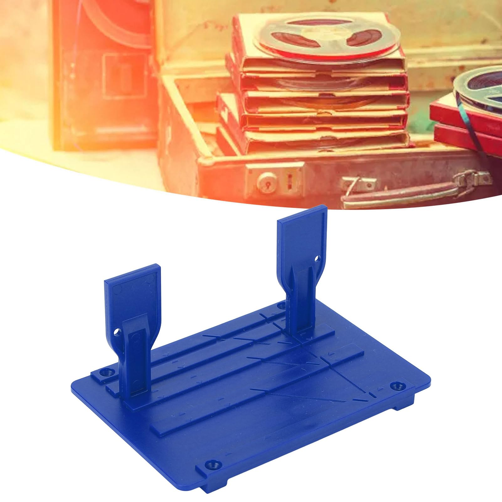 Kit de Empalme de Cinta, para Grabadora de Cinta Universal de Carrete a Carrete Placa de Empalme de Cinta Cinta Compatible Cintas de Carrete a Carrete de 1 Pulgada, 1/2 Pulgada,