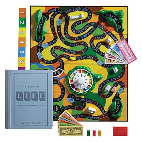 WS Game Company The Game of Life Vintage Bookshelf Edition Cover