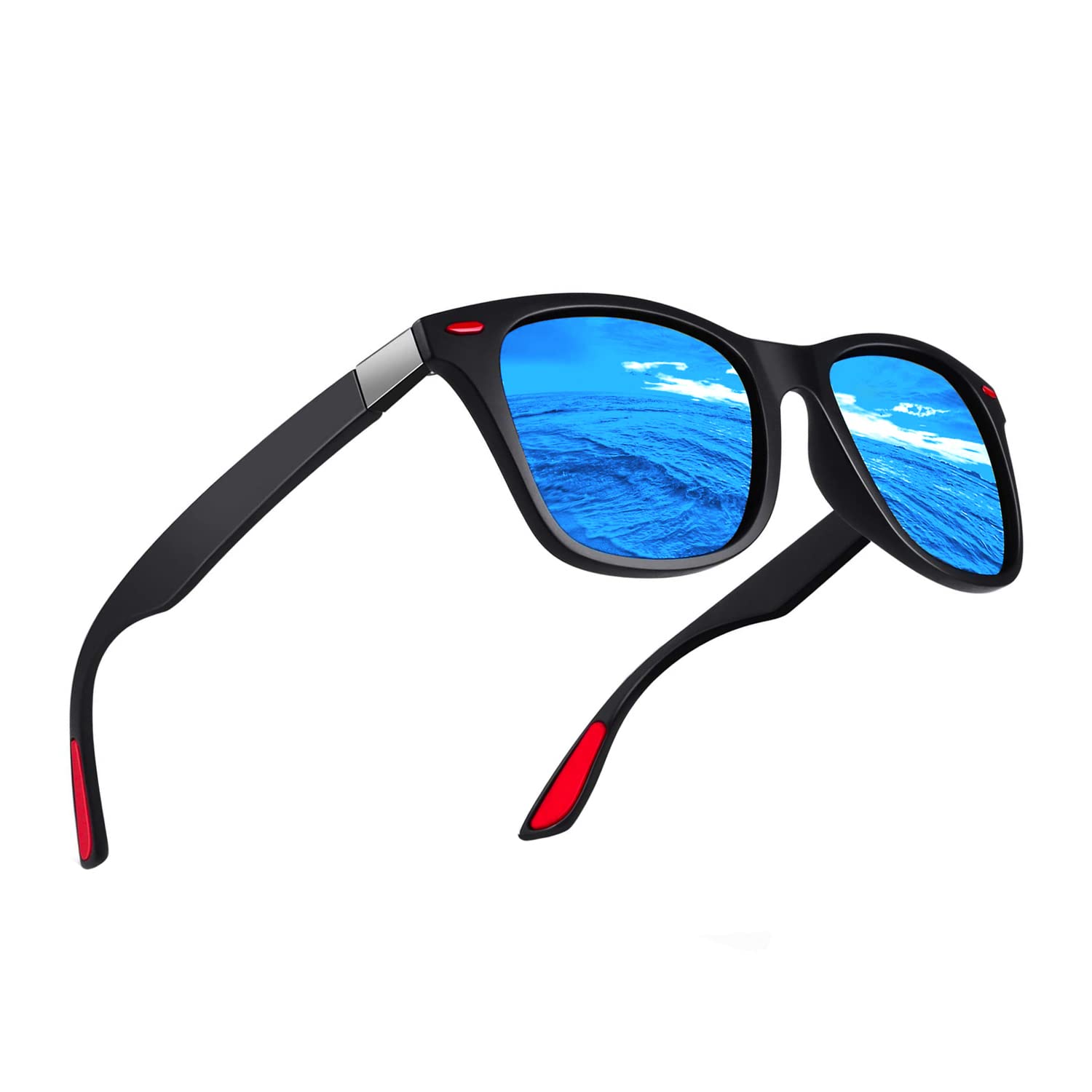 SC ProductsPolarised Sunglasses Mens & Sunglasses Womens – 100% UV protection Mens Sunglasses for Driving, Fishing, Hiking, Sport - Polarised Sunglasses Men with Sun Glasses Case