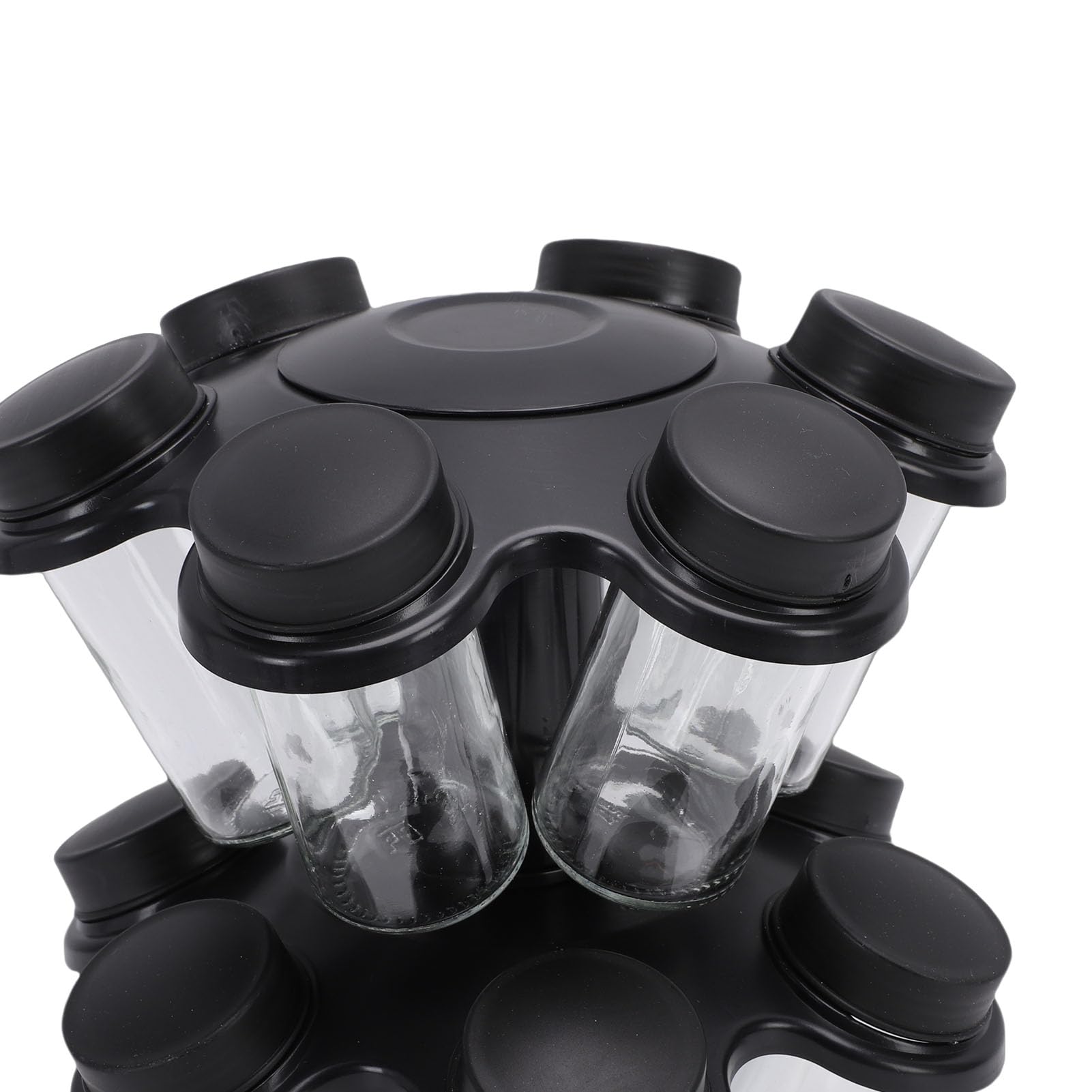 Bewinner Support Rotatif pour Pots D'Épices, Design à Rotation 360