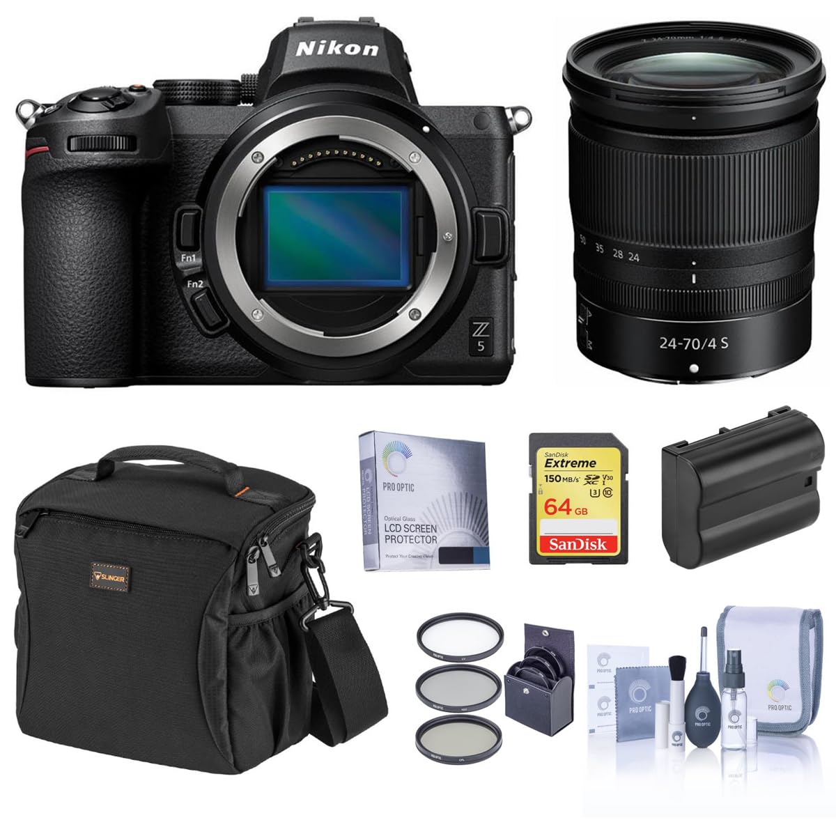 Nikon Z5 +24-70mm f4 S , Nikon FTZ元箱付き Amazon.com : Nikon Z5 Full Frame Mirrorless Camera Body