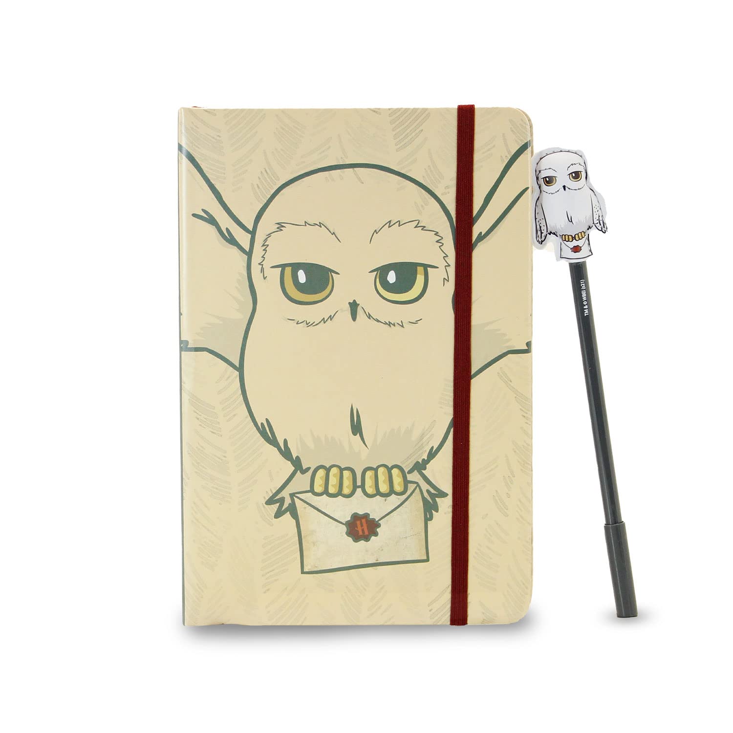 karactermania Harry Potter Letter-Gift Box with Diary and Fashion Ballpoint Pen, Ivory