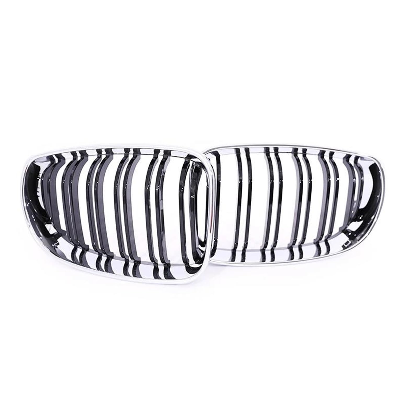 Rejilla delantera para coche 120i 118d E82 E88 en carbono cromado 5
