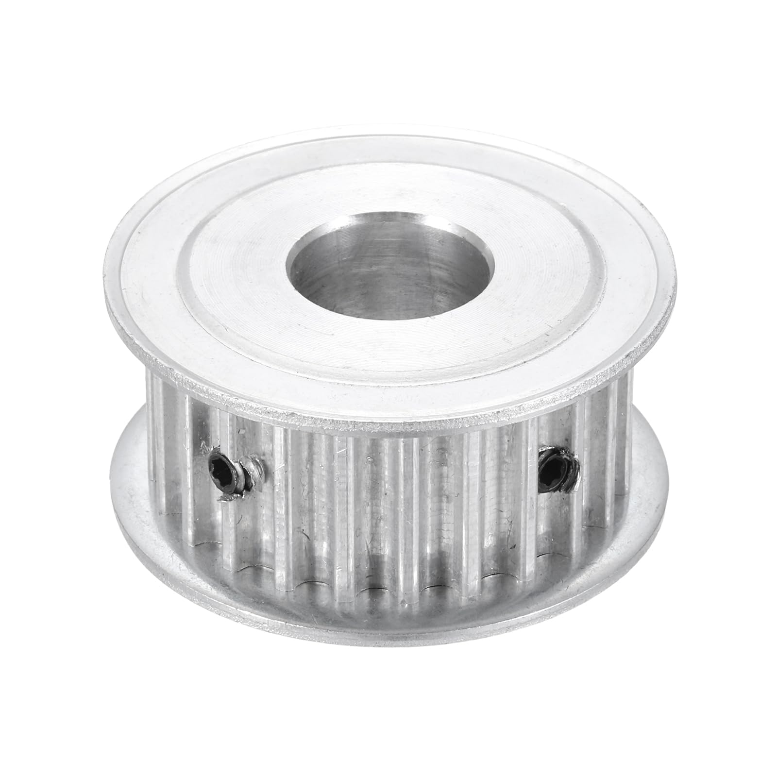 – sourcing map Timing Belt Pulley, 5M 26 Teeth 15mm 19/32" Bore Aluminum Alloy Synchronous Wheel Pulley Gears for 3D Printers CNC Machines Industry, Silver